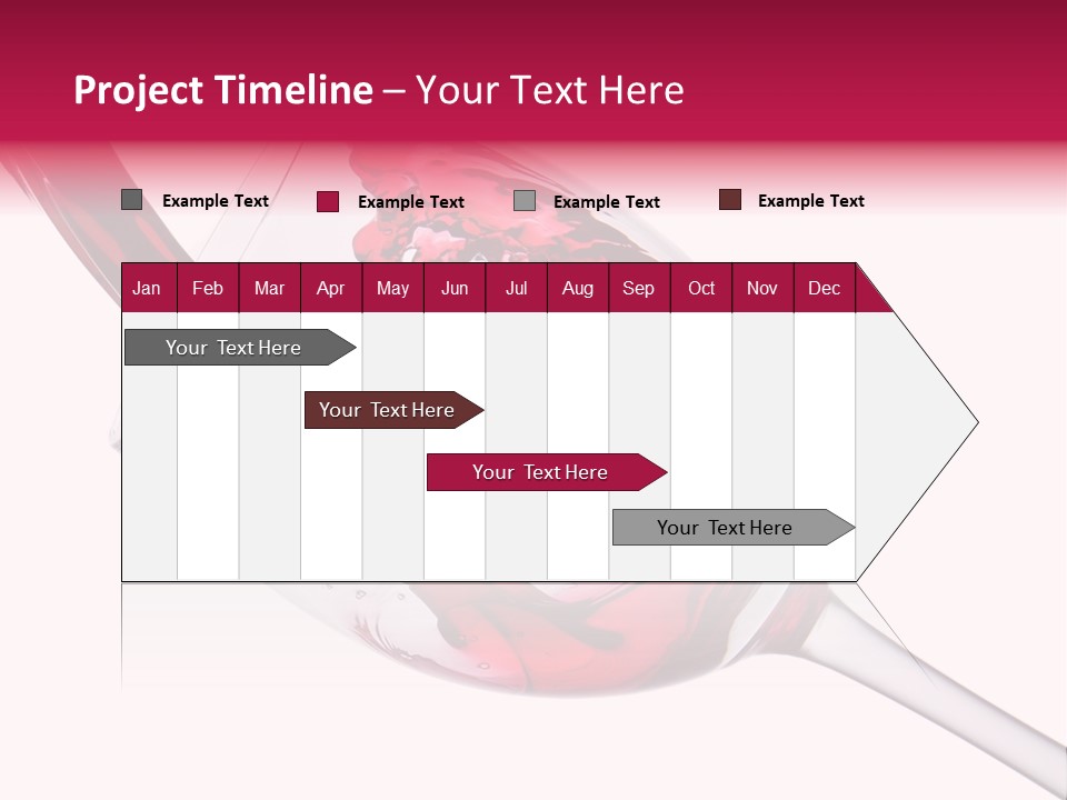 Cheers Cabernet Merlot PowerPoint Template