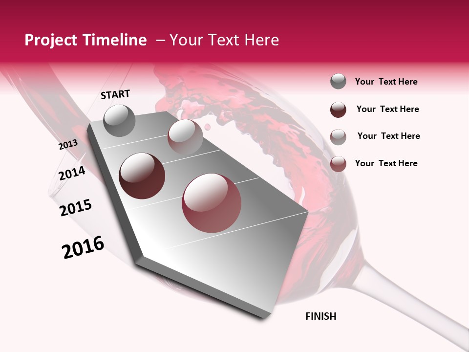 Cheers Cabernet Merlot PowerPoint Template