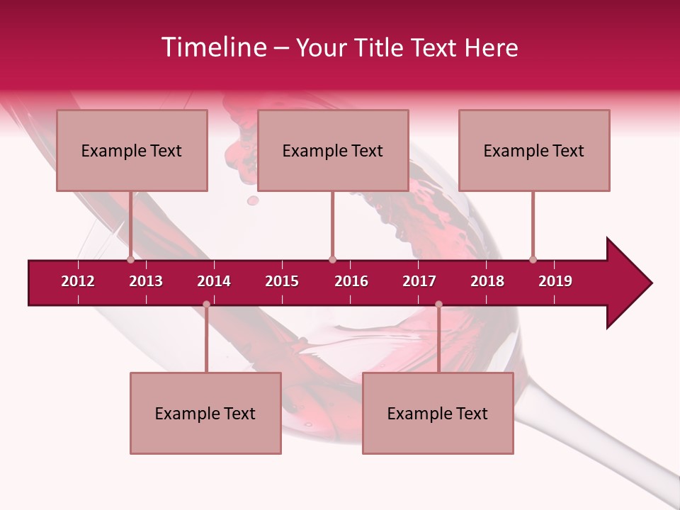 Cheers Cabernet Merlot PowerPoint Template