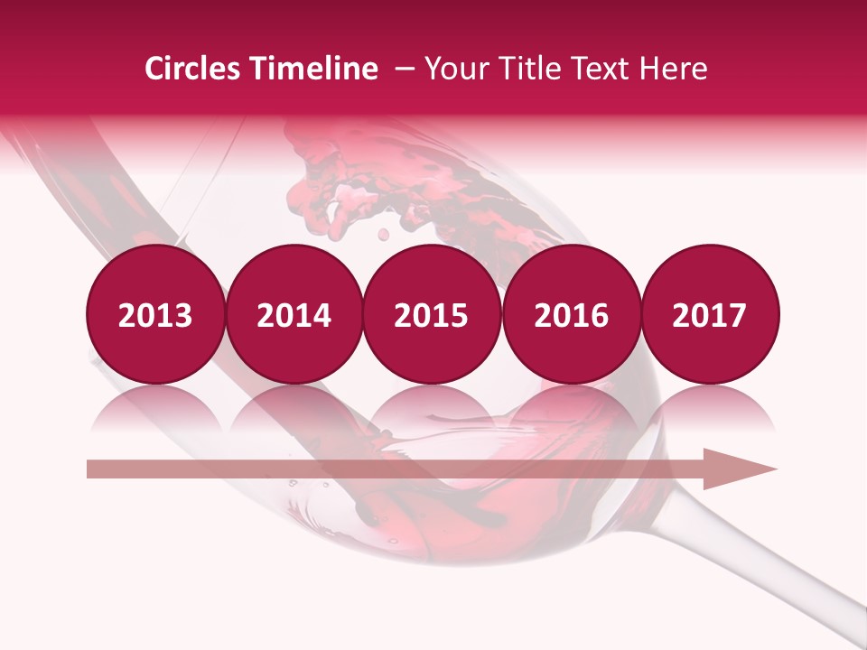 Cheers Cabernet Merlot PowerPoint Template