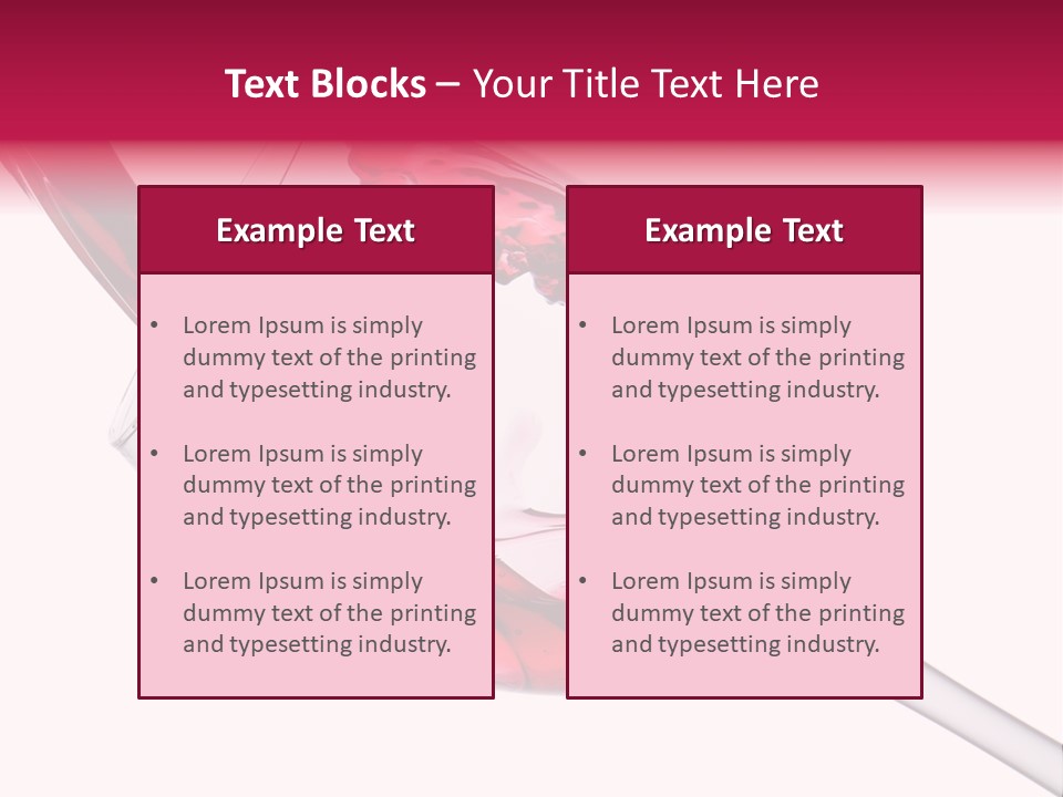 Cheers Cabernet Merlot PowerPoint Template
