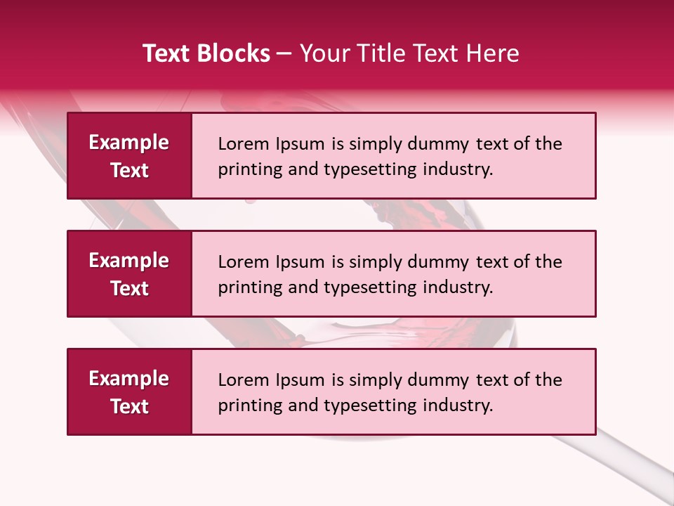 Cheers Cabernet Merlot PowerPoint Template