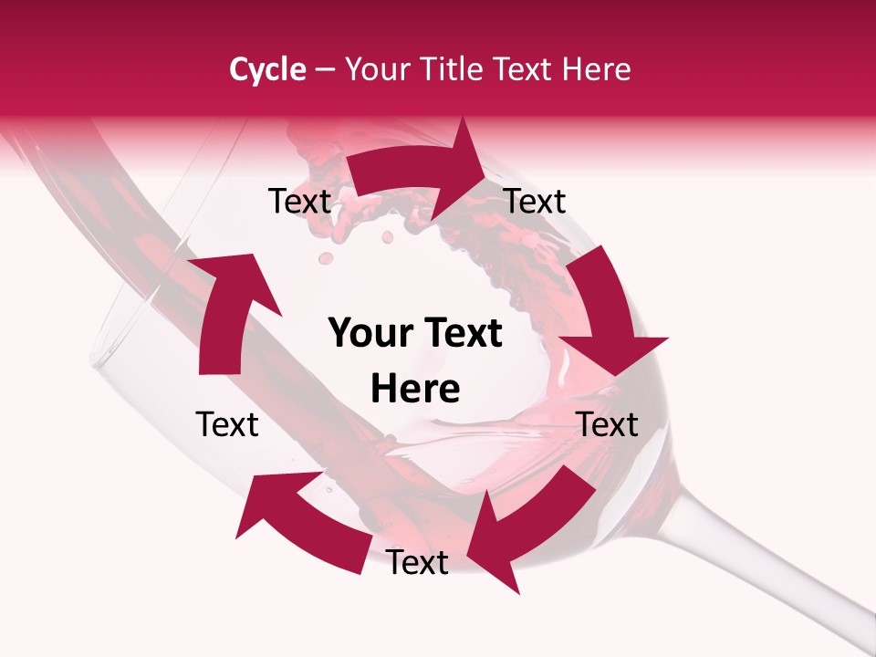 Cheers Cabernet Merlot PowerPoint Template