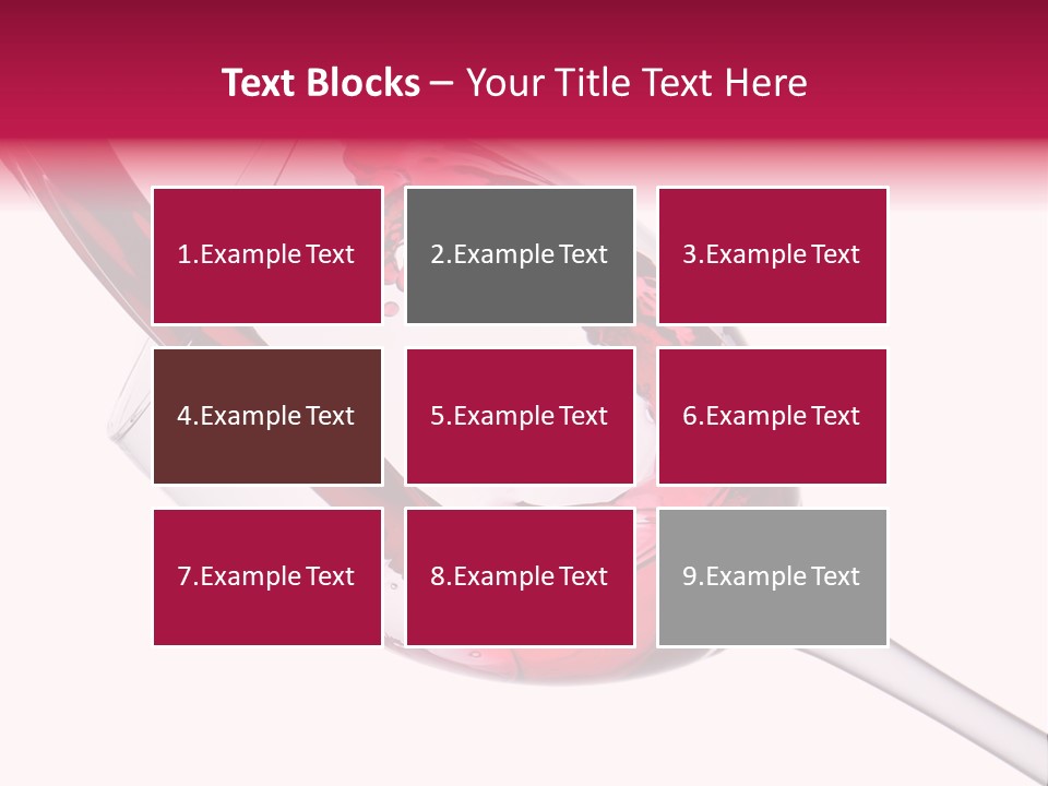 Cheers Cabernet Merlot PowerPoint Template