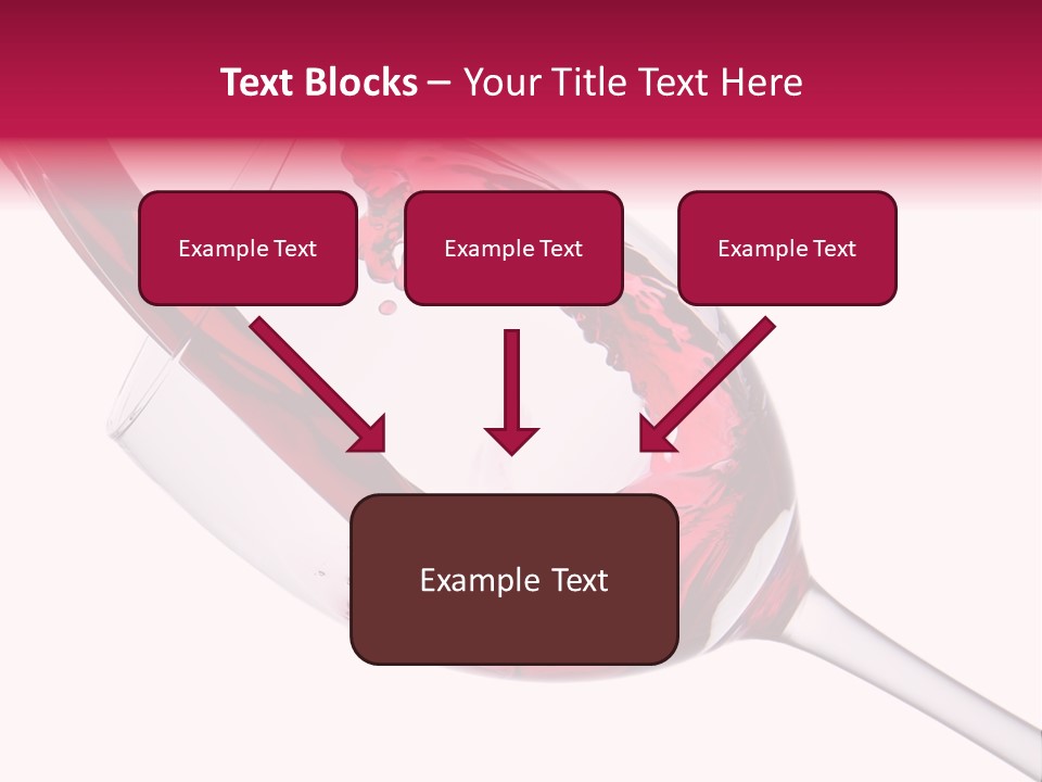 Cheers Cabernet Merlot PowerPoint Template