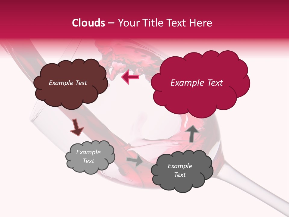Cheers Cabernet Merlot PowerPoint Template