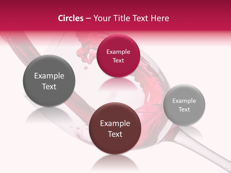 Cheers Cabernet Merlot PowerPoint Template