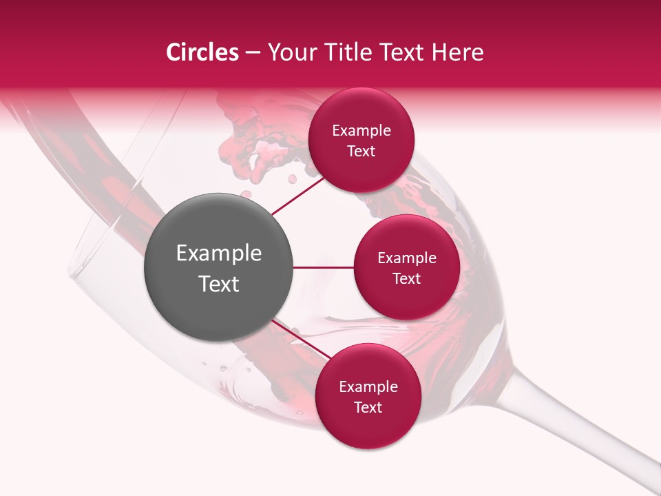 Cheers Cabernet Merlot PowerPoint Template