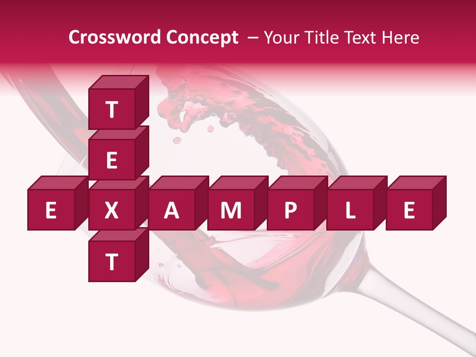 Cheers Cabernet Merlot PowerPoint Template