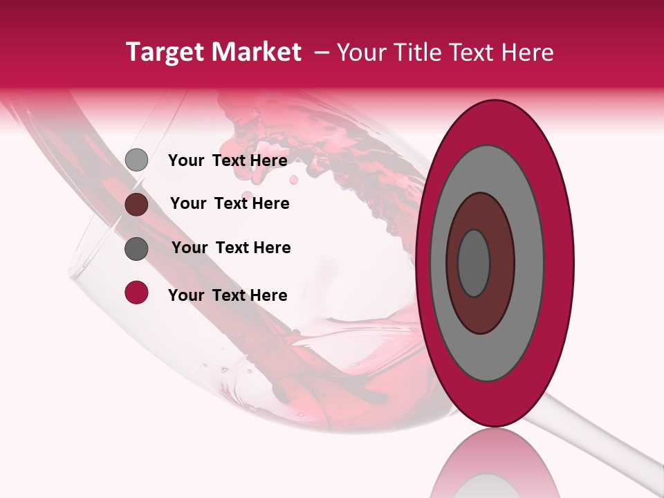 Cheers Cabernet Merlot PowerPoint Template