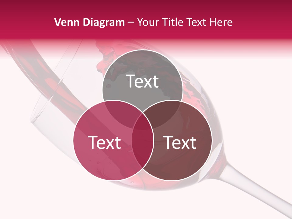 Cheers Cabernet Merlot PowerPoint Template