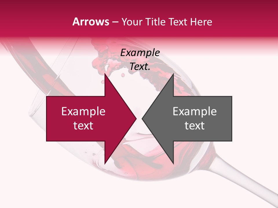 Cheers Cabernet Merlot PowerPoint Template