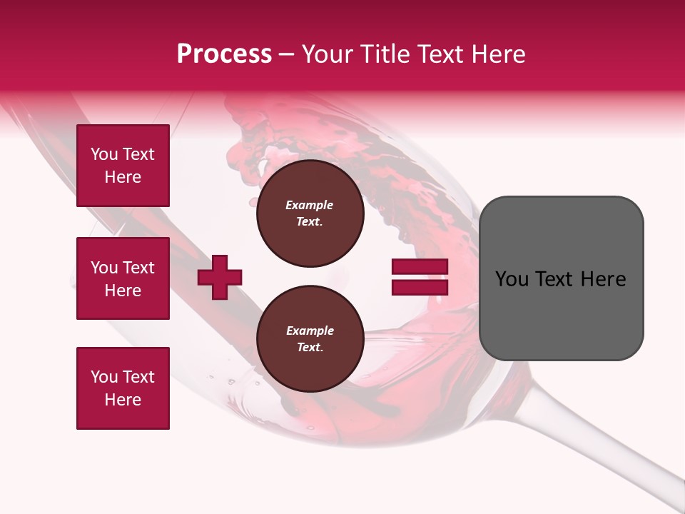 Cheers Cabernet Merlot PowerPoint Template