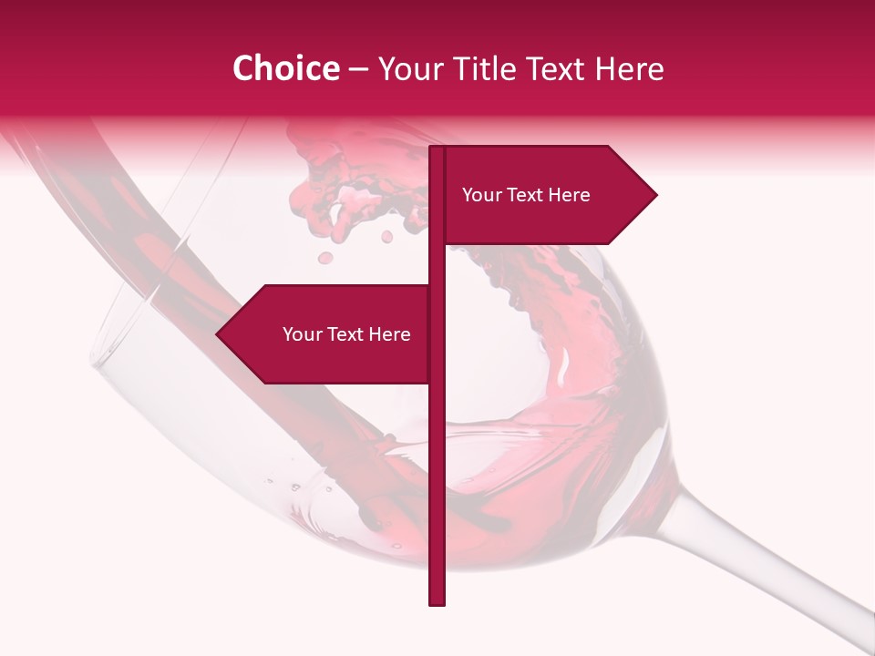Cheers Cabernet Merlot PowerPoint Template