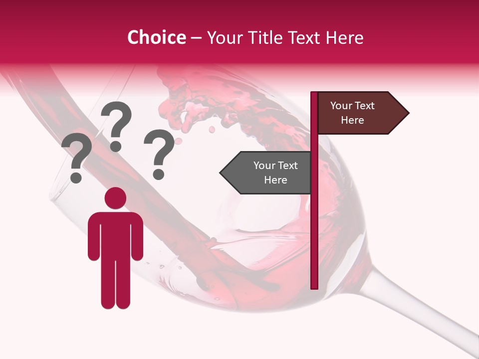 Cheers Cabernet Merlot PowerPoint Template