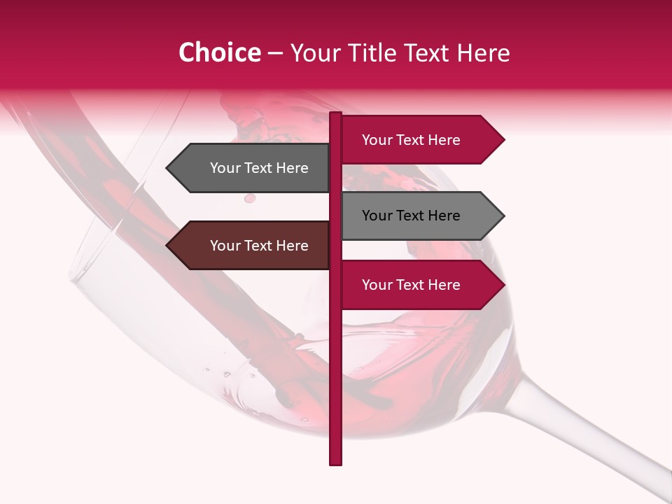 Cheers Cabernet Merlot PowerPoint Template