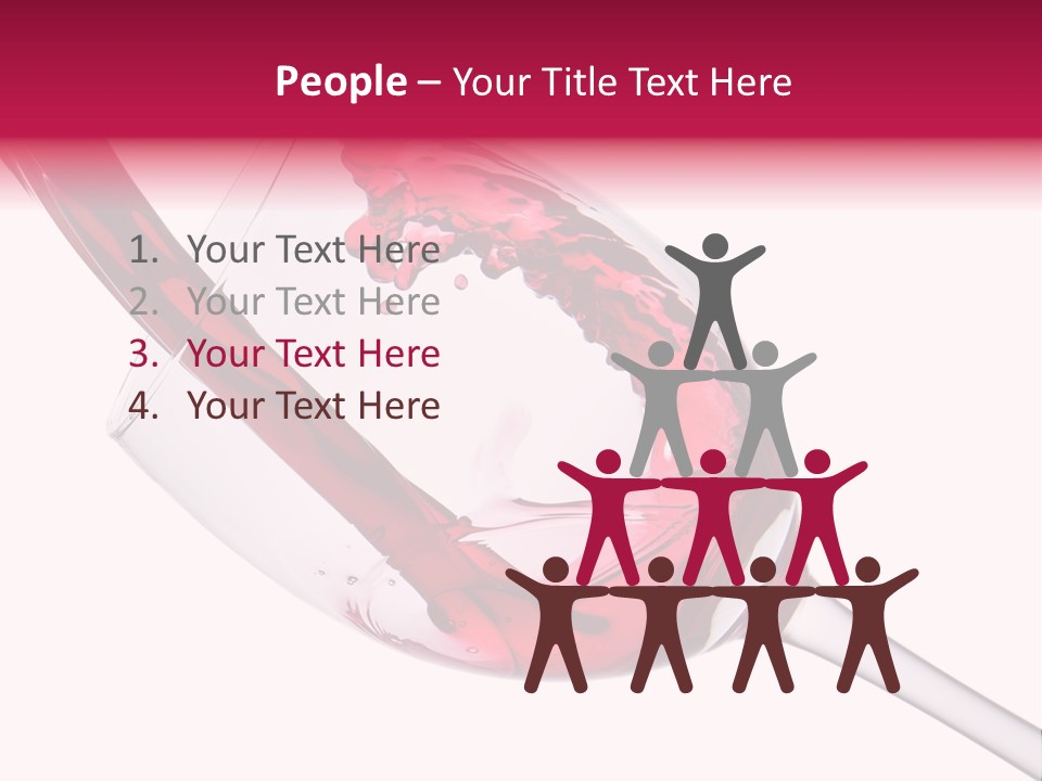 Cheers Cabernet Merlot PowerPoint Template