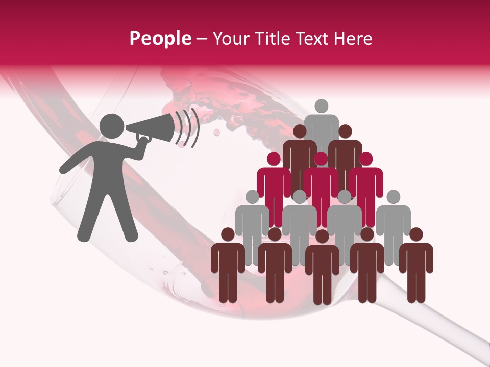 Cheers Cabernet Merlot PowerPoint Template