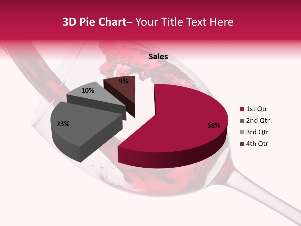 Cheers Cabernet Merlot PowerPoint Template