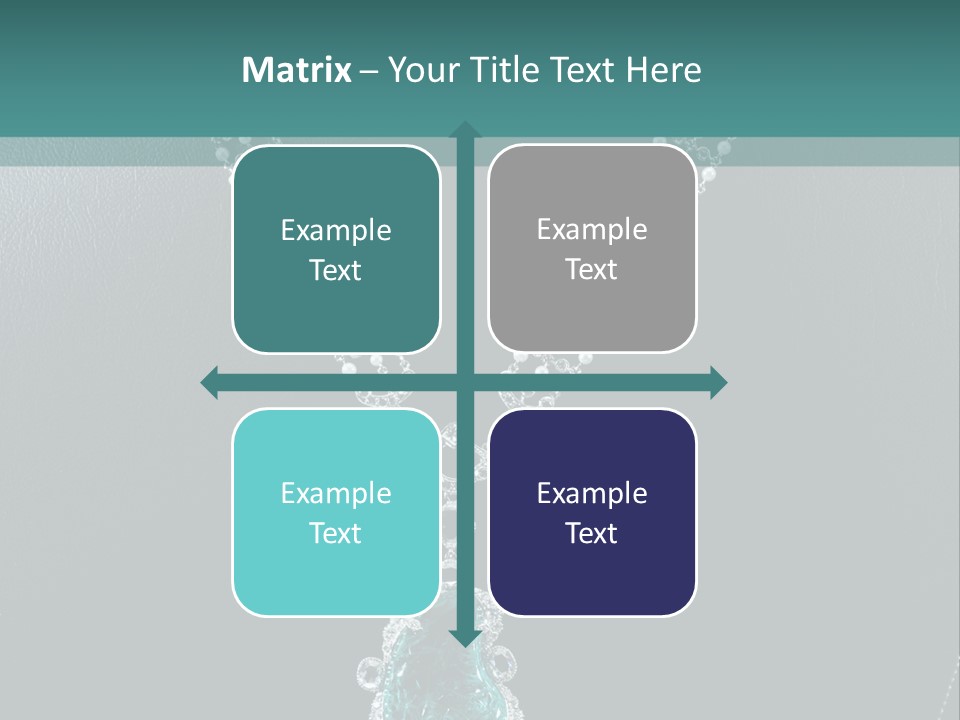 A Necklace On A Mannequin With A Green Stone PowerPoint Template