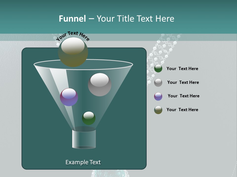 A Necklace On A Mannequin With A Green Stone PowerPoint Template