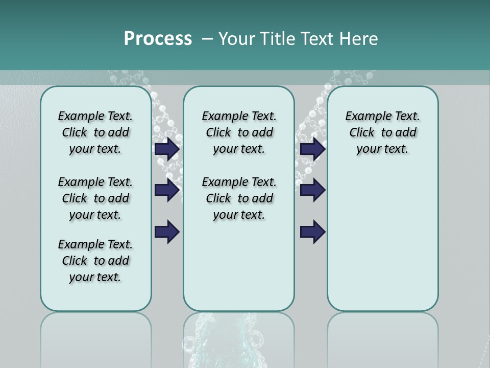 A Necklace On A Mannequin With A Green Stone PowerPoint Template