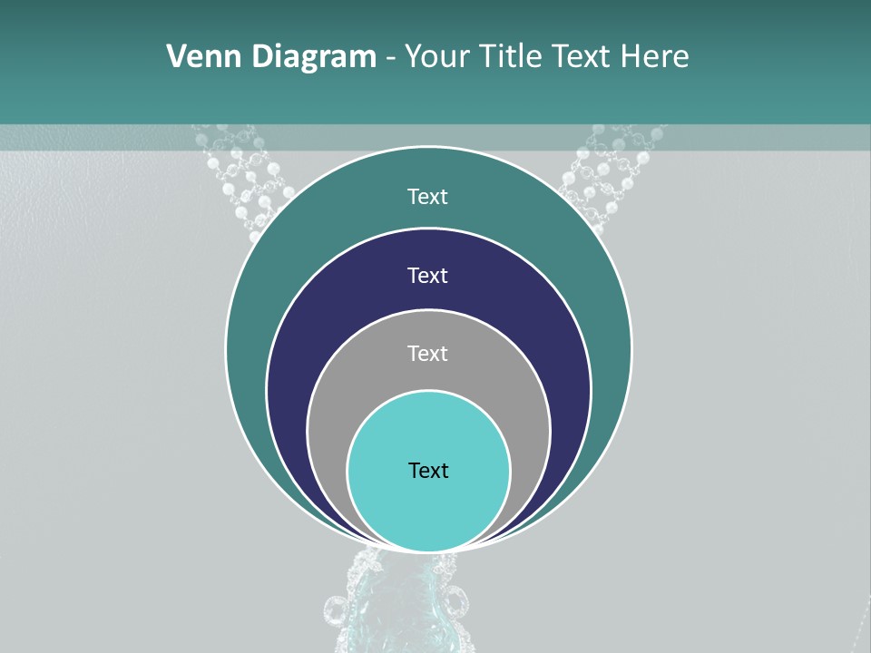 A Necklace On A Mannequin With A Green Stone PowerPoint Template