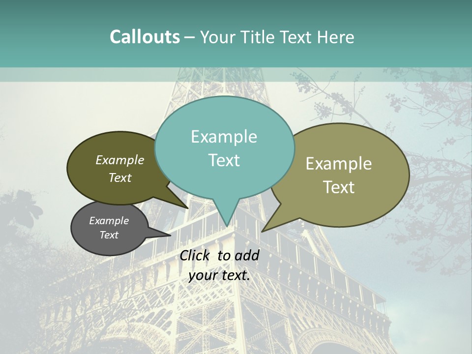 Tower History Iron PowerPoint Template