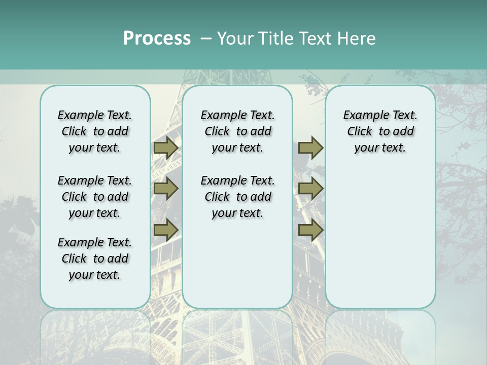 Tower History Iron PowerPoint Template