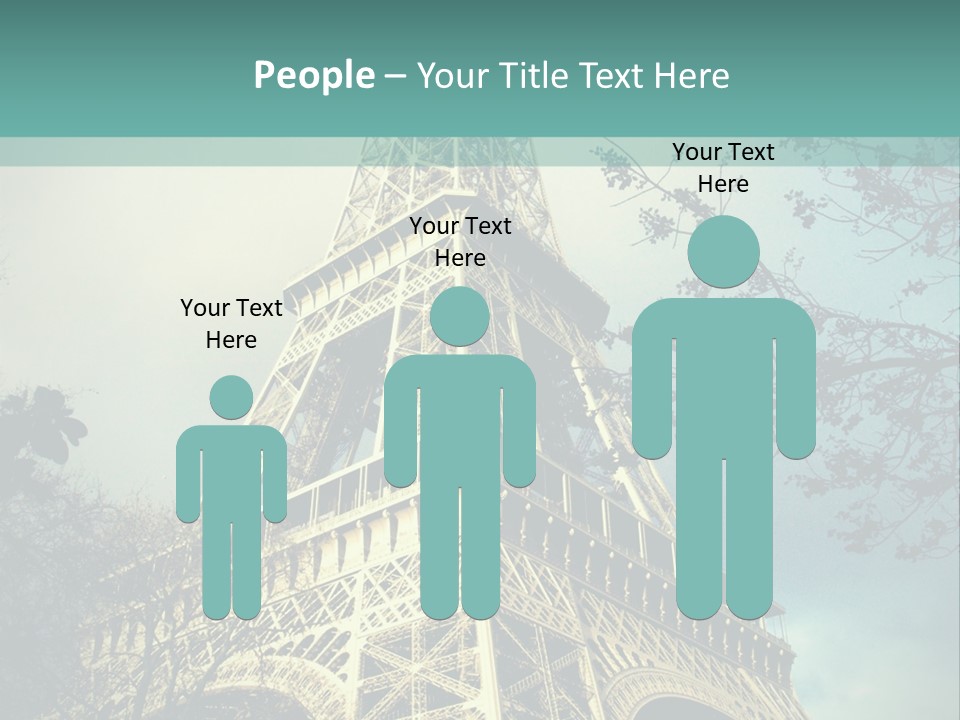 Tower History Iron PowerPoint Template