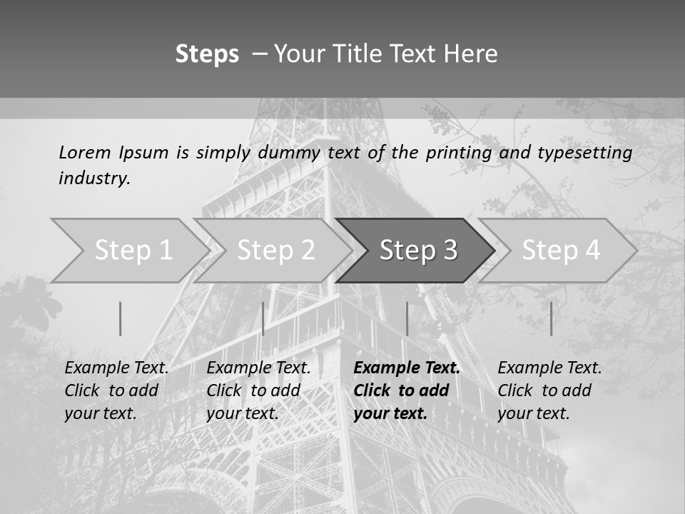 Tour Symbol Urban PowerPoint Template