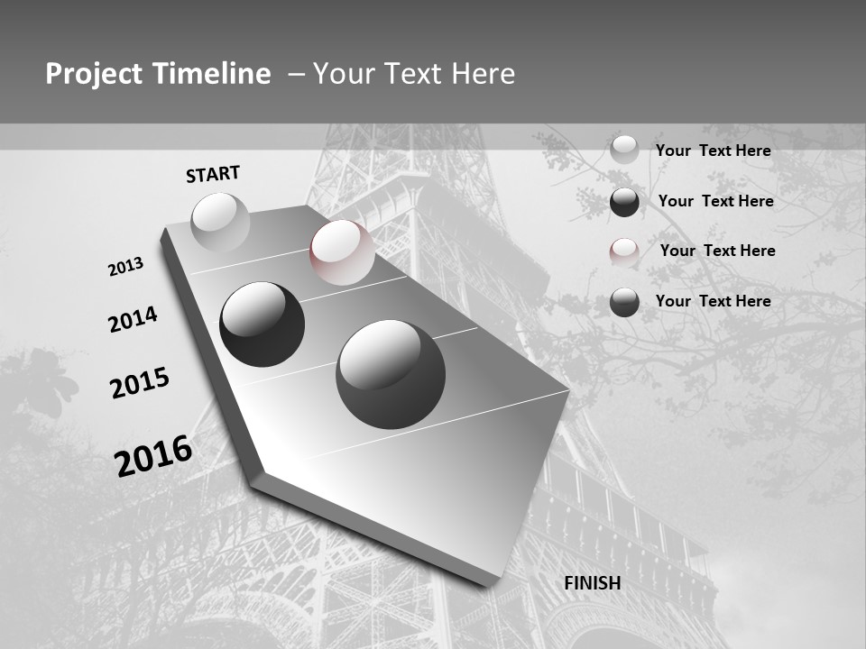 Tour Symbol Urban PowerPoint Template