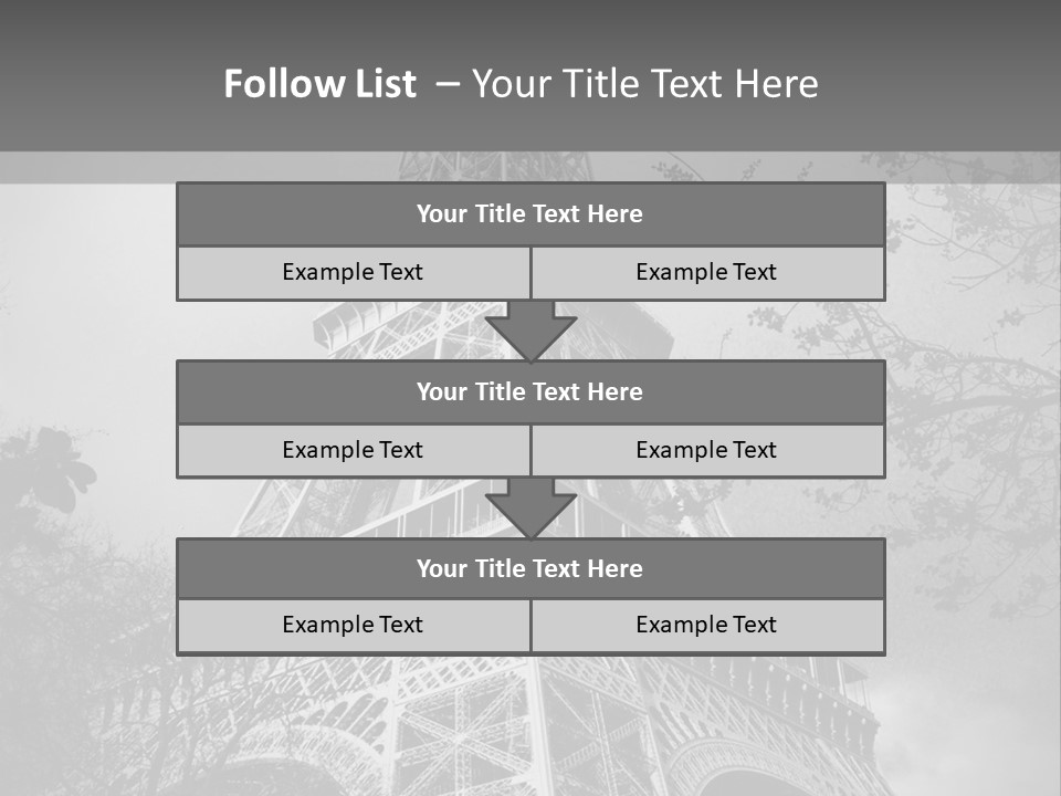 Tour Symbol Urban PowerPoint Template