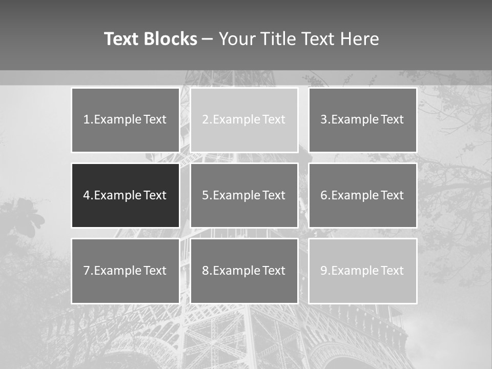 Tour Symbol Urban PowerPoint Template
