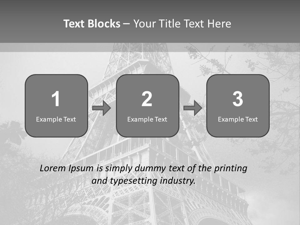 Tour Symbol Urban PowerPoint Template