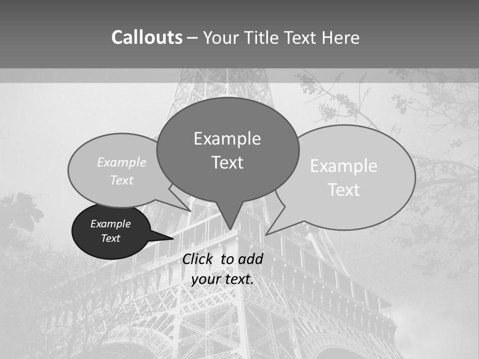 Tour Symbol Urban PowerPoint Template