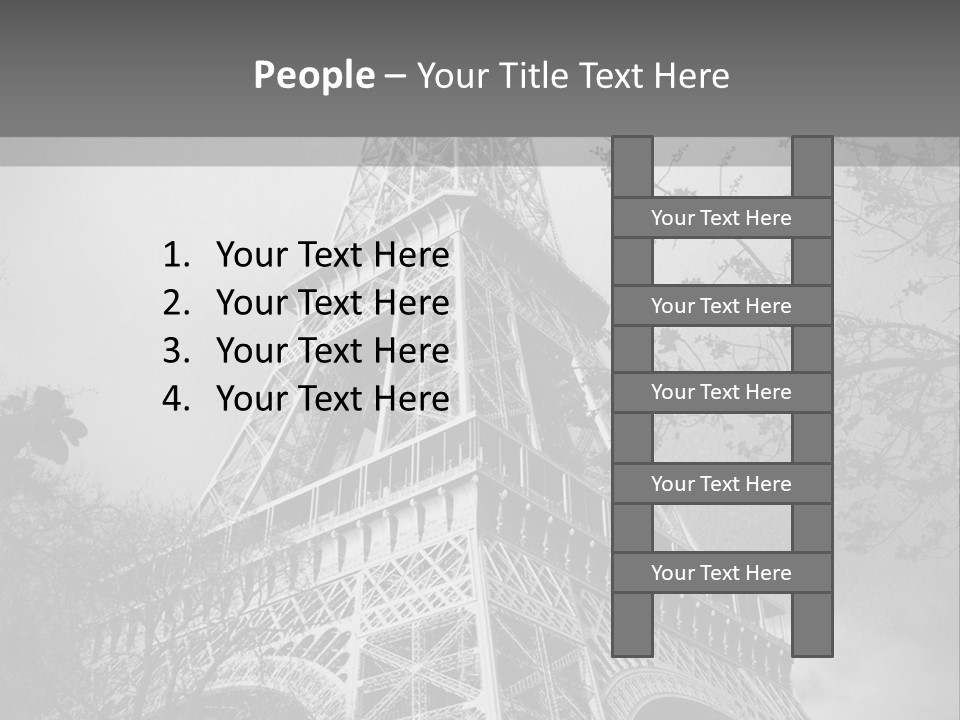 Tour Symbol Urban PowerPoint Template