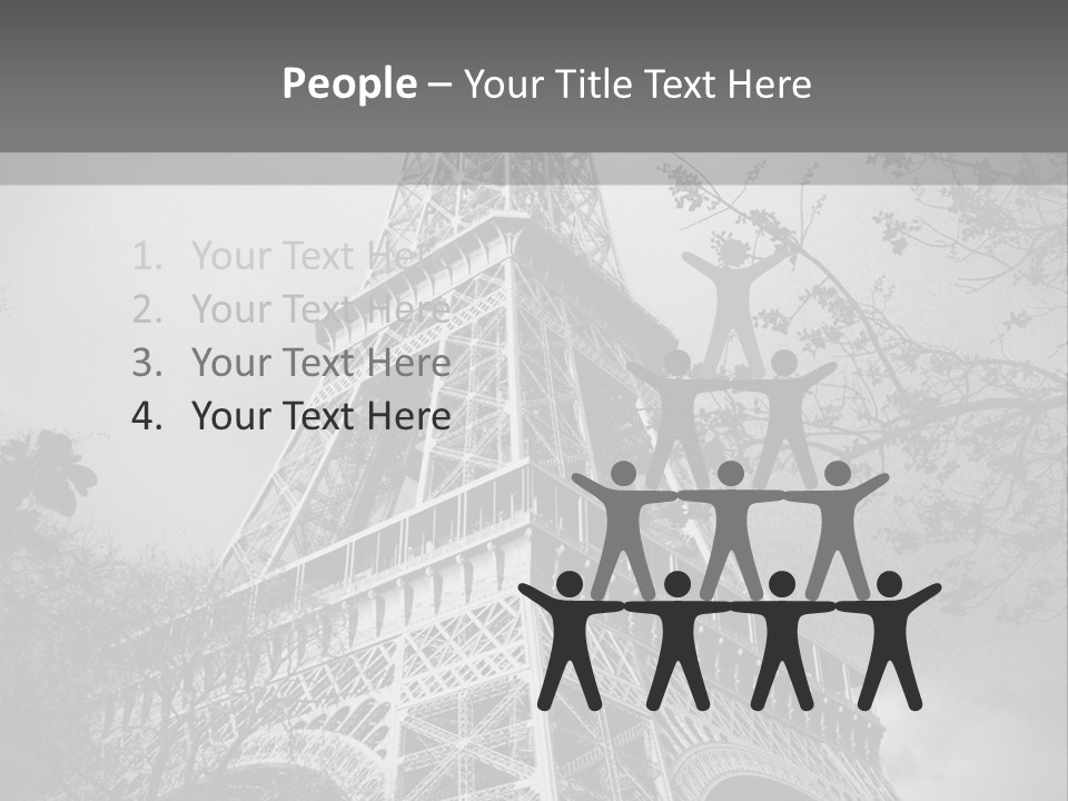 Tour Symbol Urban PowerPoint Template