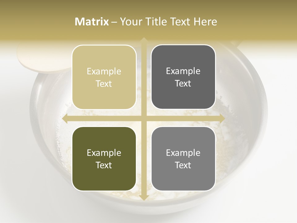 Seasoning Nobody Salad PowerPoint Template