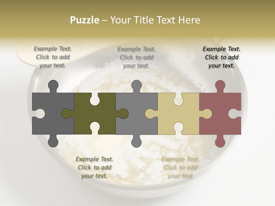 Seasoning Nobody Salad PowerPoint Template