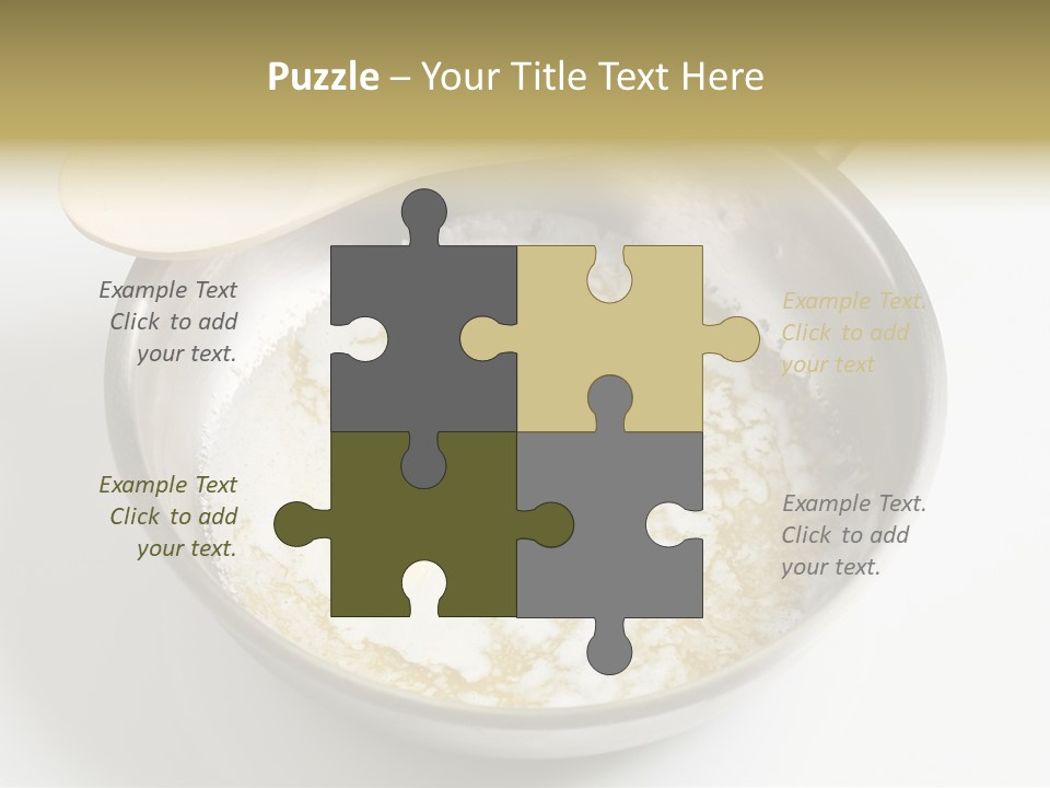 Seasoning Nobody Salad PowerPoint Template