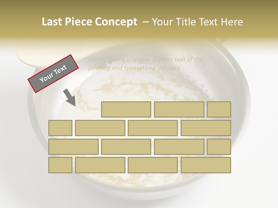 Seasoning Nobody Salad PowerPoint Template