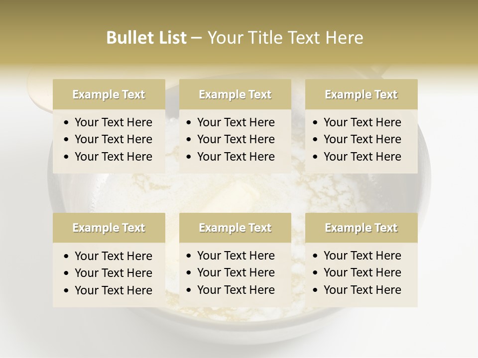 Seasoning Nobody Salad PowerPoint Template