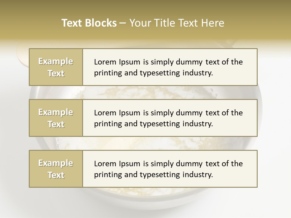 Seasoning Nobody Salad PowerPoint Template
