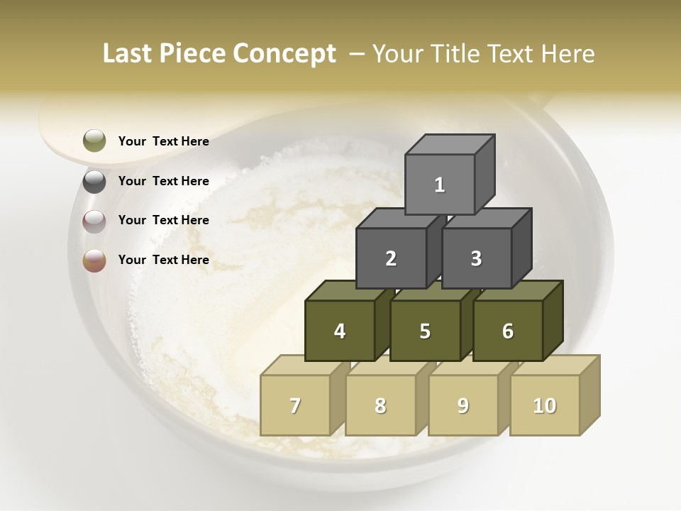 Seasoning Nobody Salad PowerPoint Template