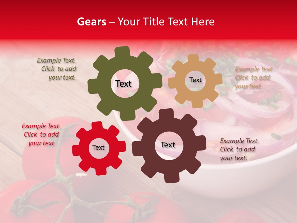 Cuisine Bunch Healthy PowerPoint Template