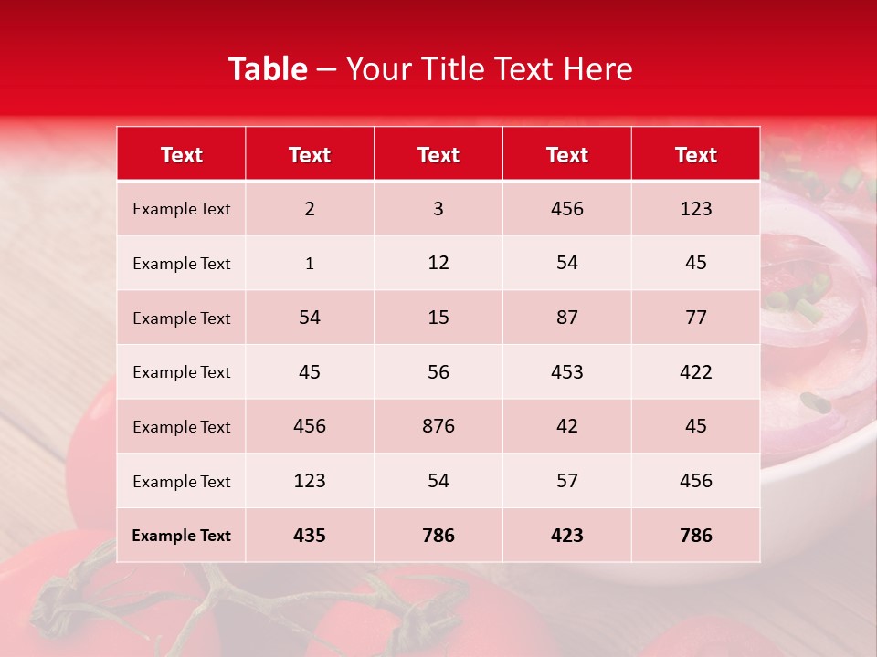 Cuisine Bunch Healthy PowerPoint Template