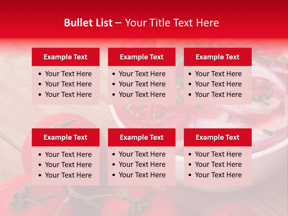 Cuisine Bunch Healthy PowerPoint Template