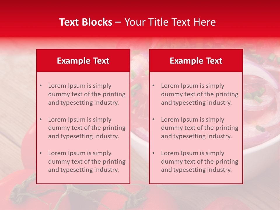 Cuisine Bunch Healthy PowerPoint Template