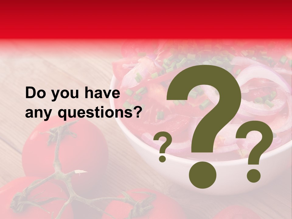 Cuisine Bunch Healthy PowerPoint Template